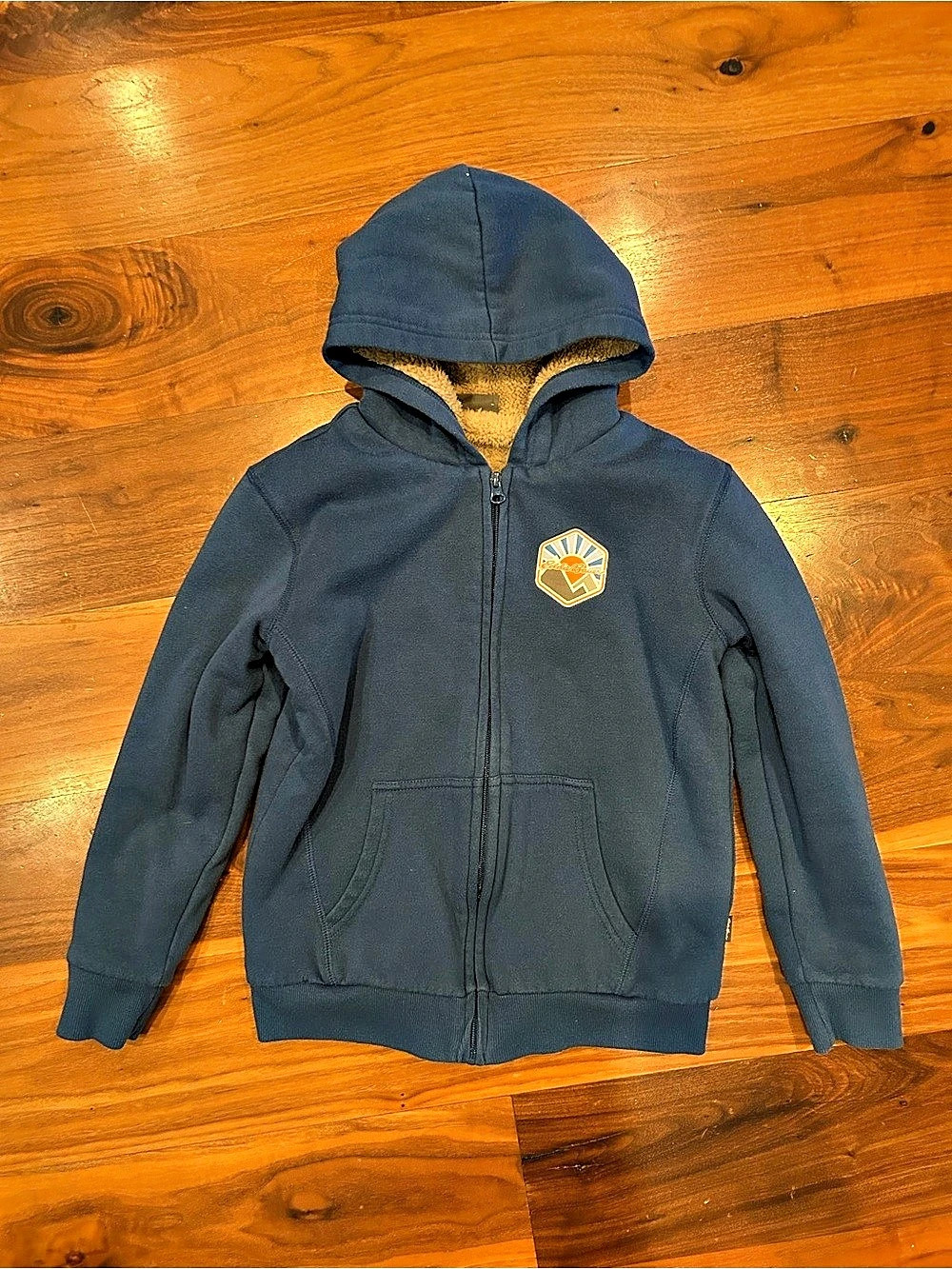 Eddie Bauer Kids Fleece Faux Sherpa-Lined Hoodie